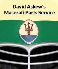 David Askew’s Maserati Parts Service